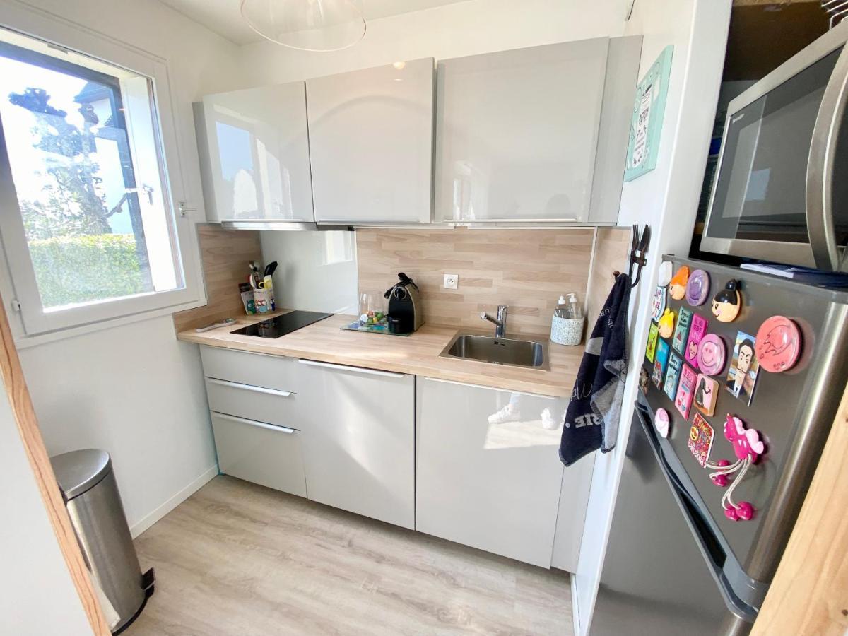 Superbe Appartement Avec Jardin Ensoleille Blonville-sur-Mer Luaran gambar