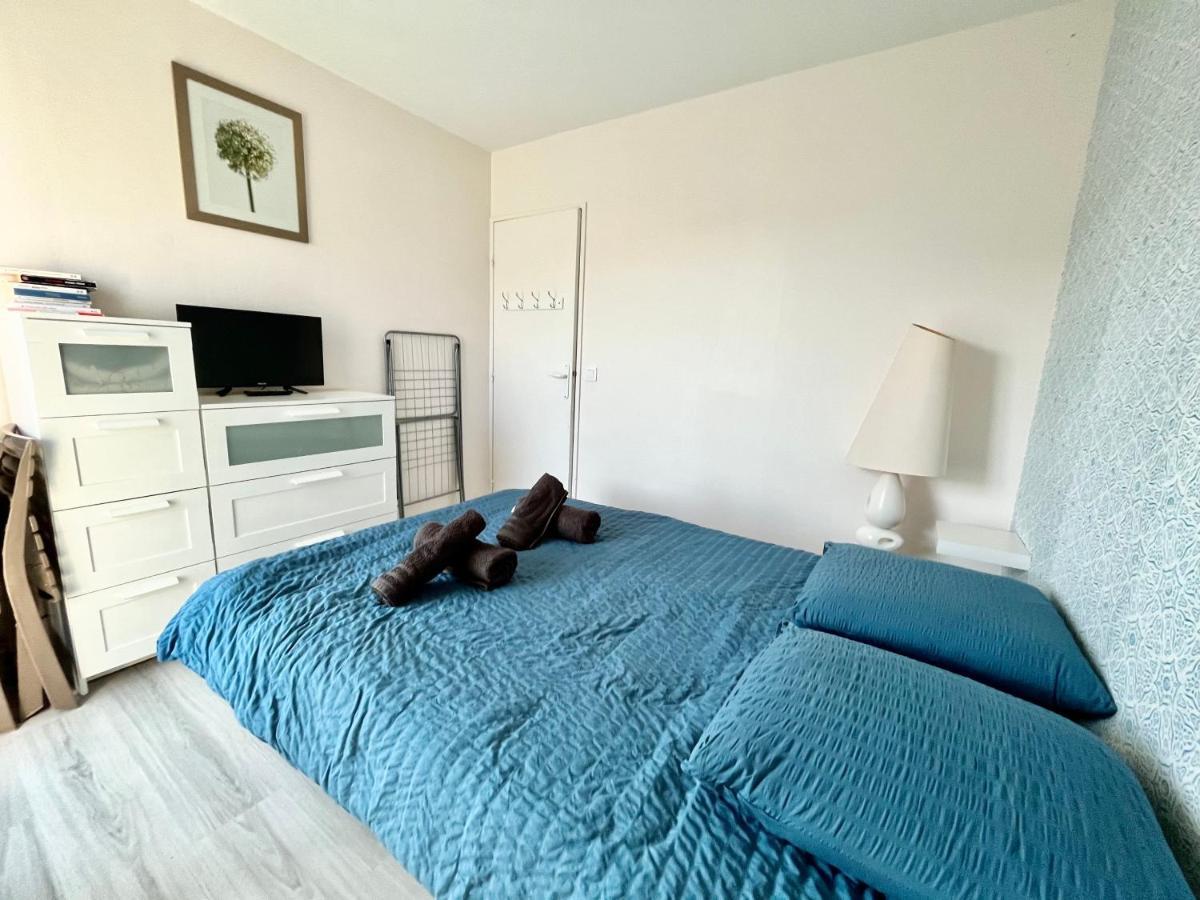Superbe Appartement Avec Jardin Ensoleille Blonville-sur-Mer Luaran gambar